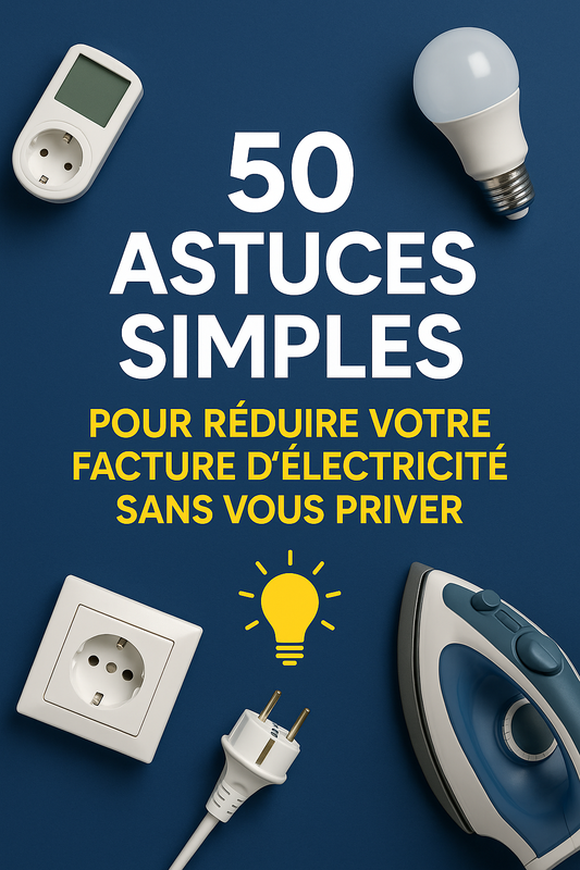50 Astuces Simples pour Réduire votre Facture d’Électricité Sans Vous Priver