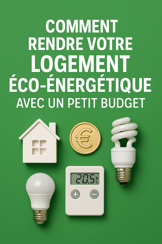 Comment rendre votre logement éco-énergétique avec un petit budget